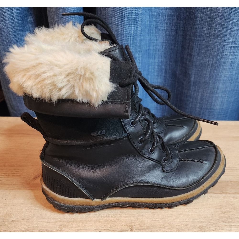 Merrell‎ Tremblant Mid Polar Boots Women's Black Insulated Waterproof